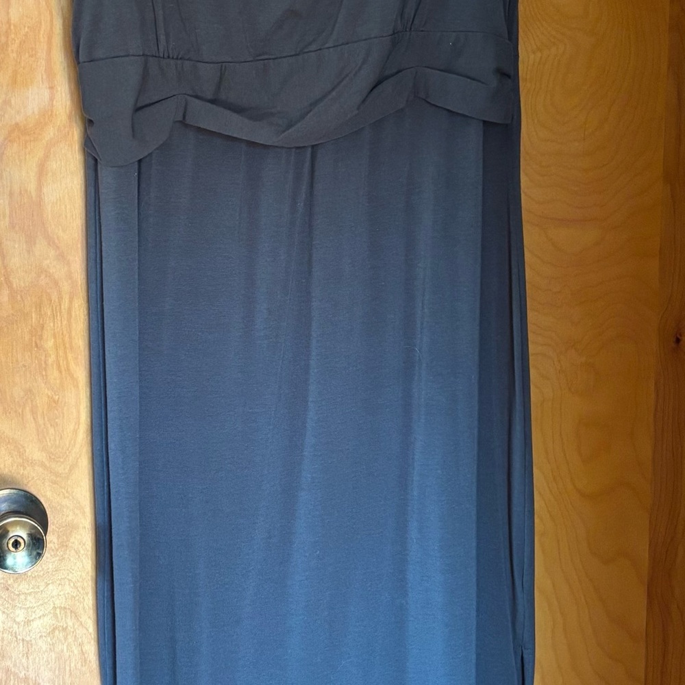 Maternity and nursing maxi dress